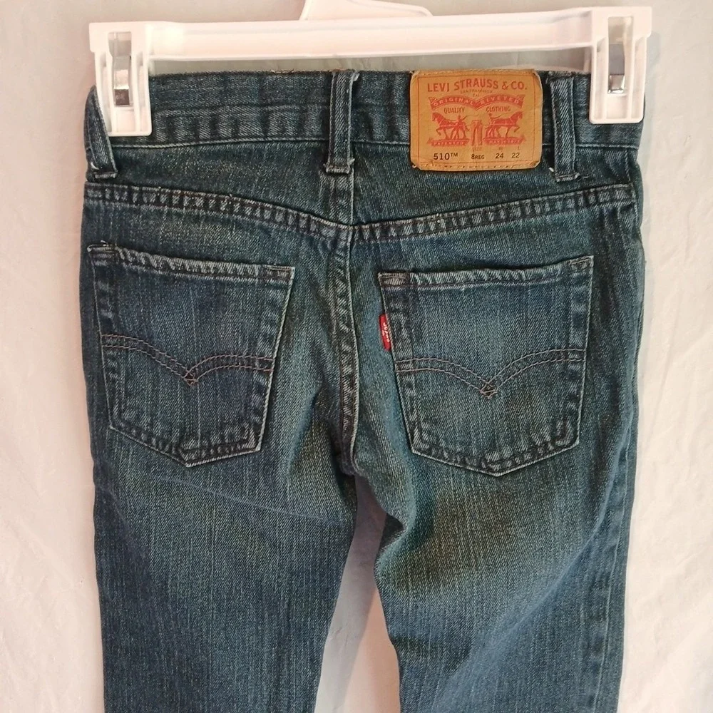 Levi's 510 Super Skinny Boys Jeans Size 8, 24